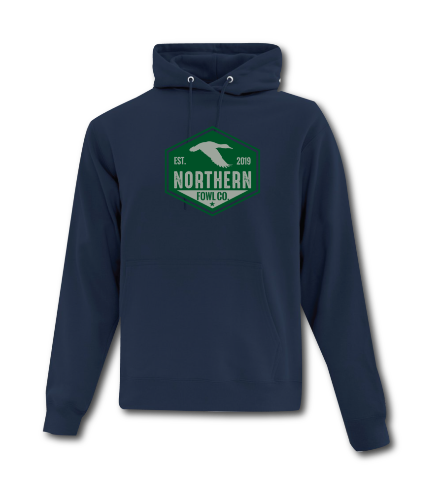 Northern Fowl Navy Hoody