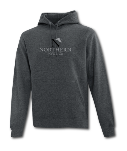 Hoody charcoal Northern Fowl Logo
